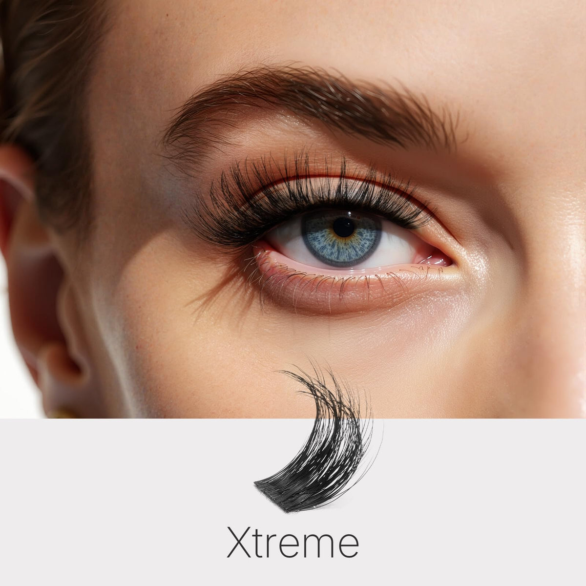 Détails des faux cils VEYESBEAUTY 16mm en fibres PBT