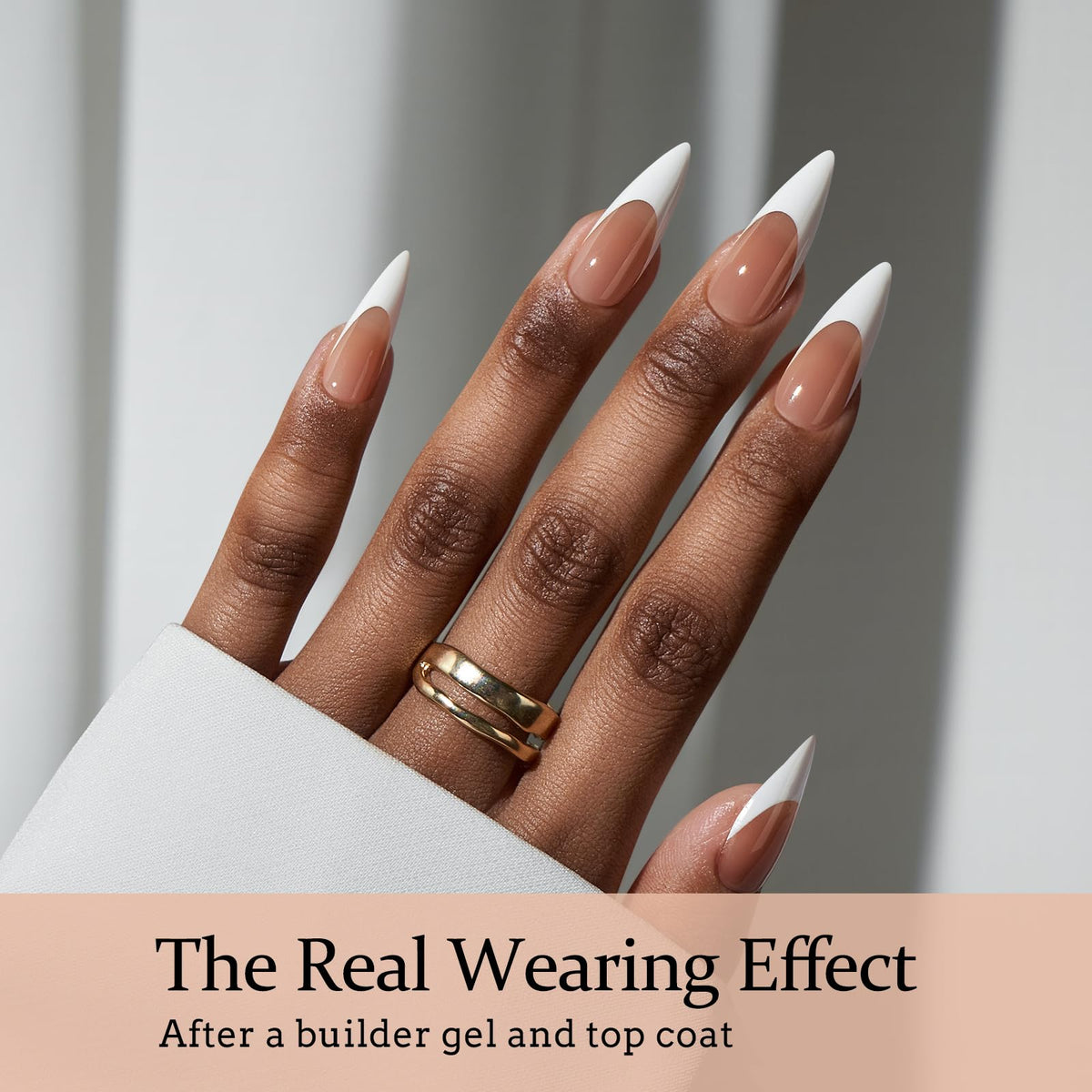 Détails des faux ongles BTARTBOXNAILS XCOATTIPS avec design français