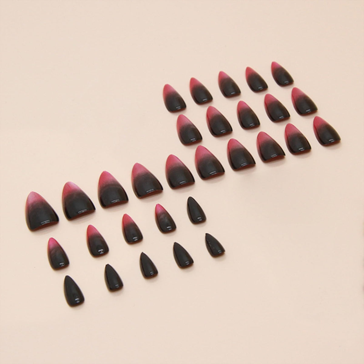 Détails des faux ongles pressés FJSMTOPl avec stickers de colle