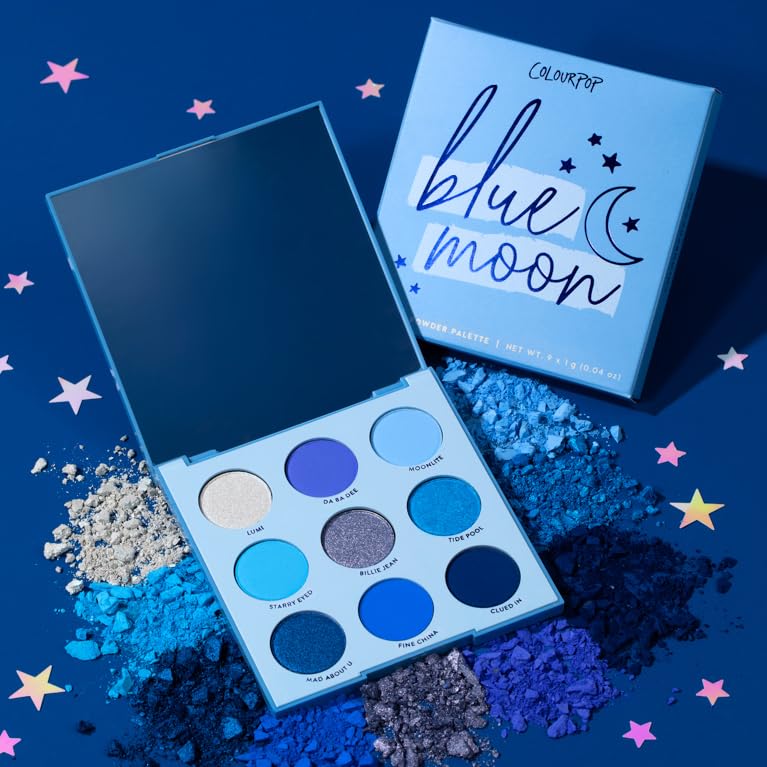 Détails des finis duochromes de la palette ColourPop