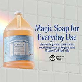 Détails des ingrédients biologiques du savon liquide Dr. Bronner's