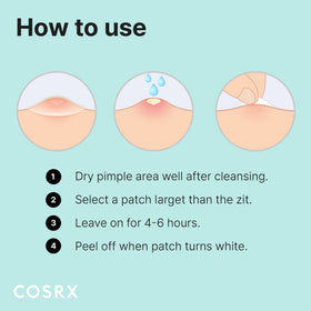 Détails des ingrédients des patches COSRX