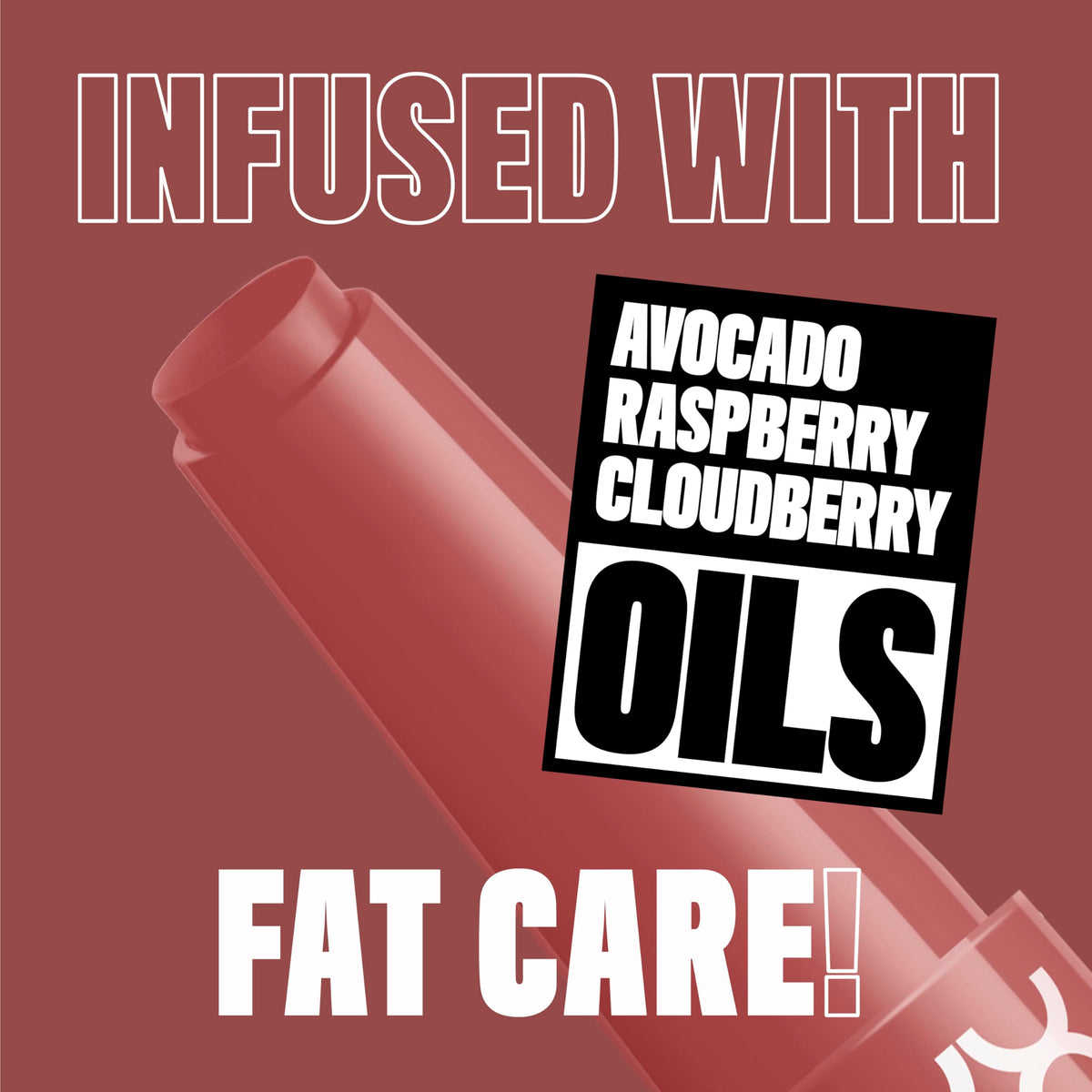Détails des ingrédients du baume à lèvres NYX Fat Oil