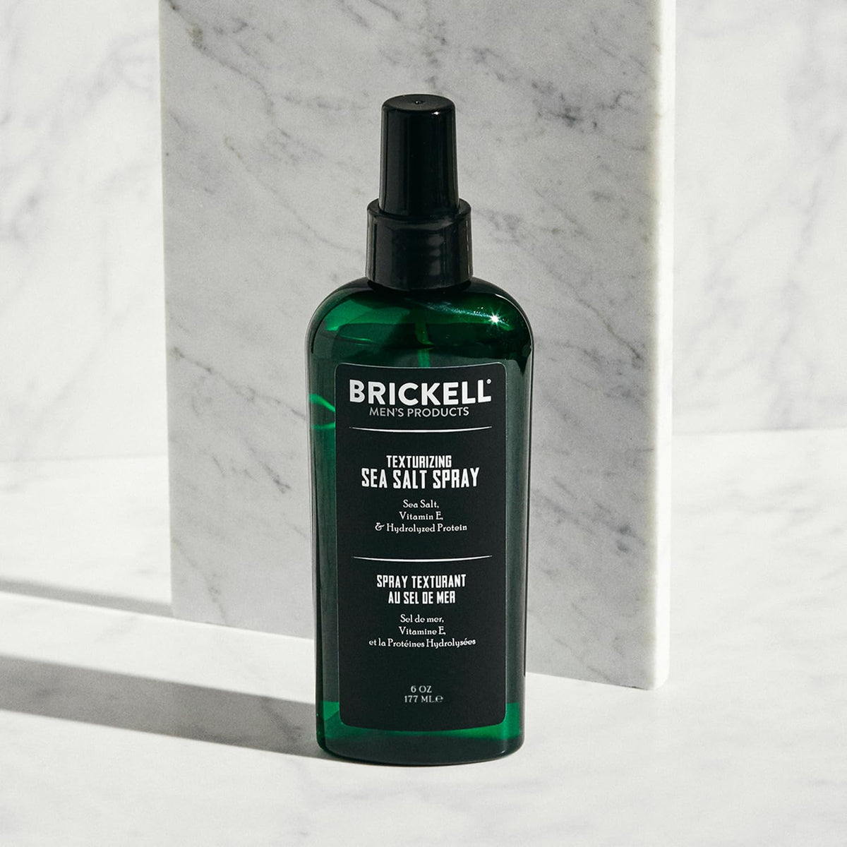 Détails des ingrédients du Brickell Men's Texturizing Sea Salt Spray