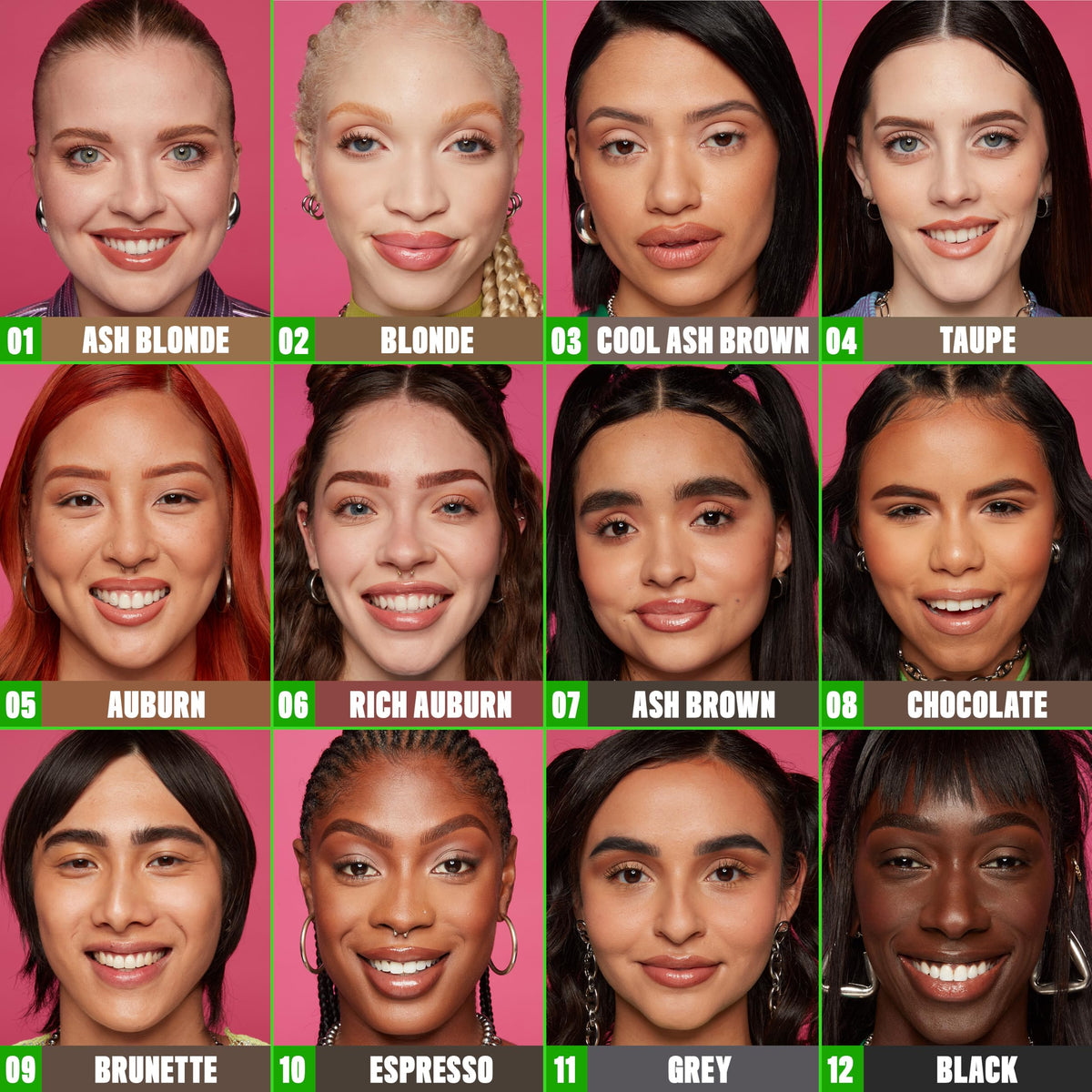Détails des ingrédients du crayon à sourcils NYX