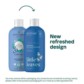 Détails des ingrédients du gel douche moussant BIO SPECTRA ATTITUDE