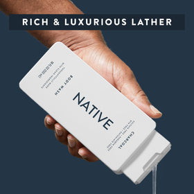 Détails des ingrédients du gel douche Native 530g