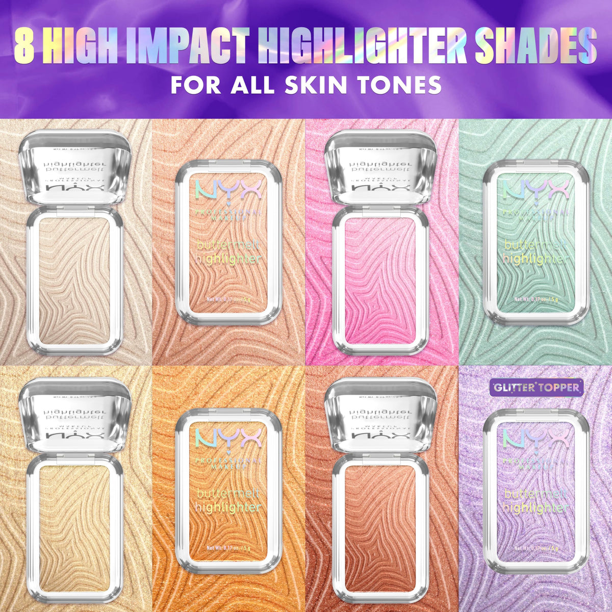 Détails des ingrédients du NYX Buttermelt Highlighter