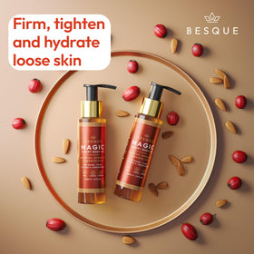 Détails des ingrédients naturels de Besque Magic Body Oil