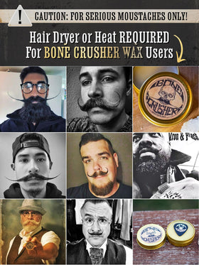 Détails des ingrédients naturels de la Cire à Moustache Extra Forte
