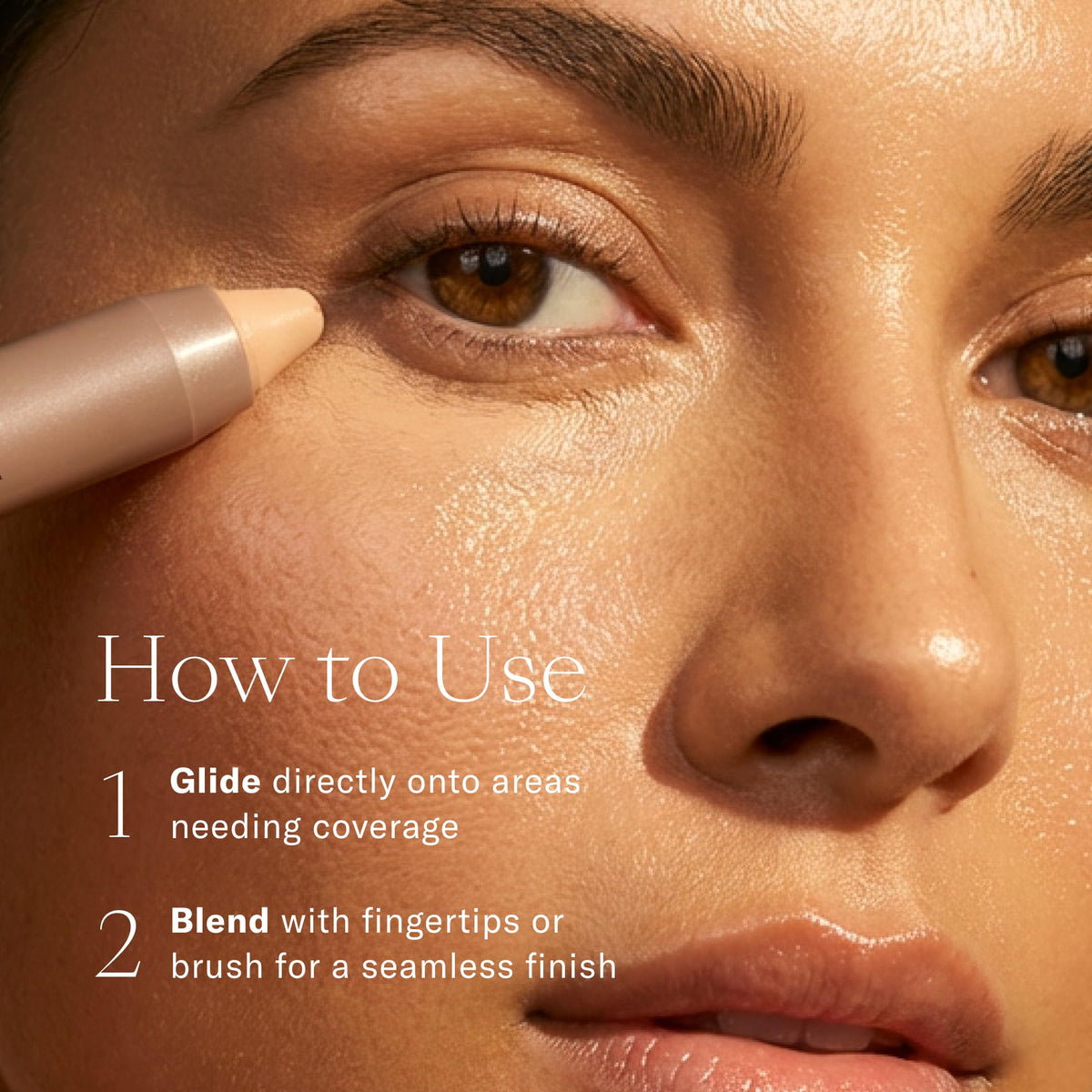 Détails des ingrédients naturels du crayon correcteur crème Josie Maran