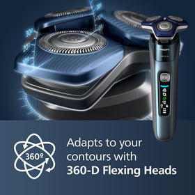 Détails des lames Dual SteelPrecision du rasoir PHILIPS