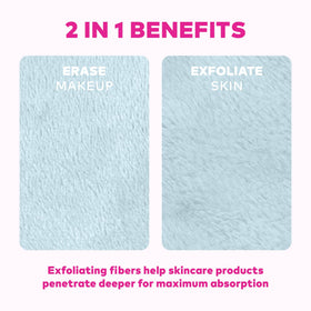Détails des matériaux doux du Set MakeUp Eraser
