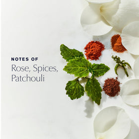 Détails des notes florales de l'Eau de Parfum Youth-Dew Estée Lauder