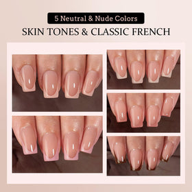 Détails des ongles BTARTBOXNAILS montrant le design naturel