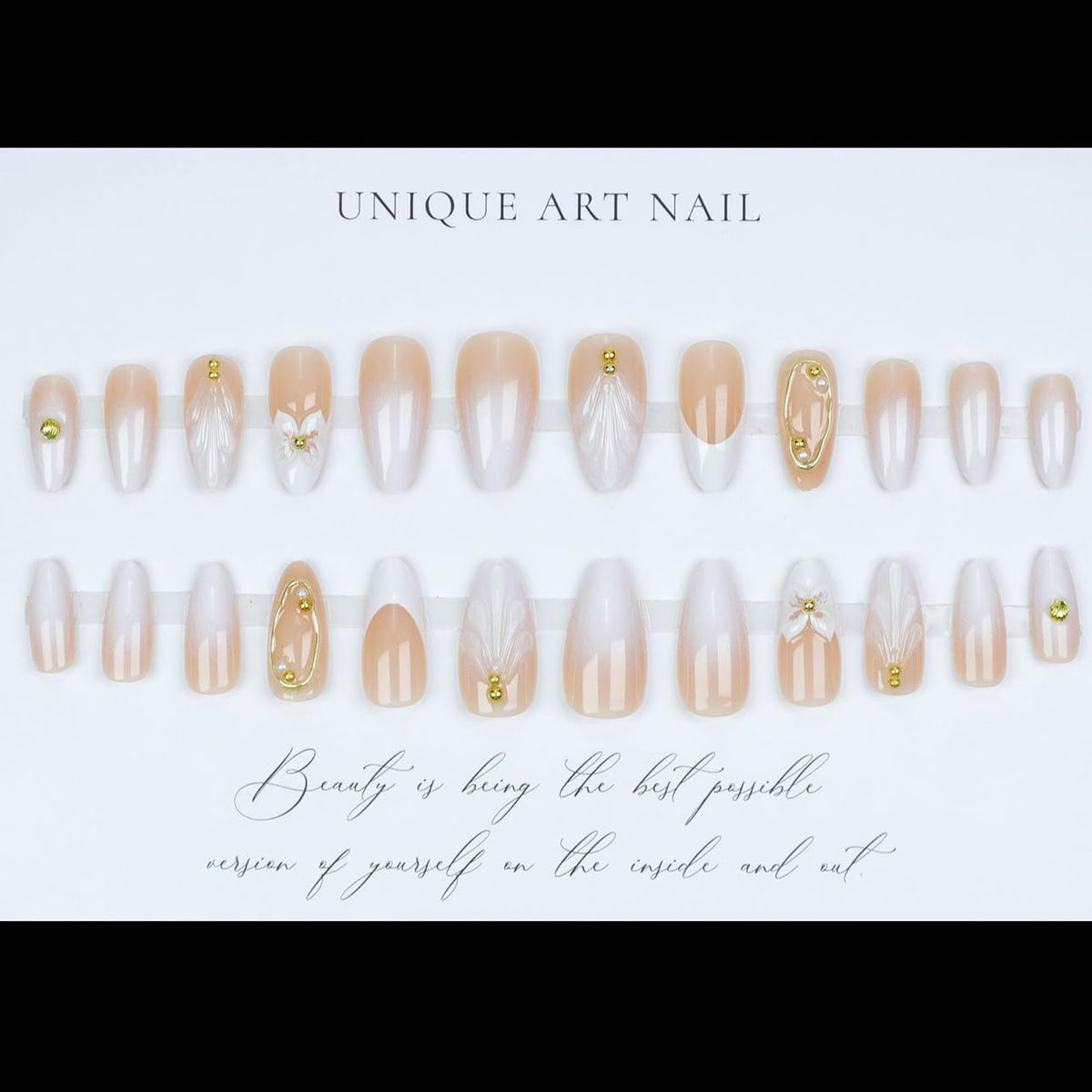 Détails des ongles press-on LPOODDNU de différentes tailles