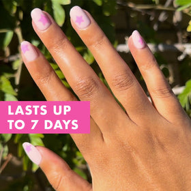 Détails des ongles press-on Olive & June, tailles incluses