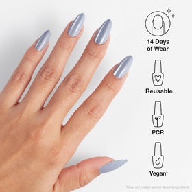 Détails des ongles press-on OPI xPRESS/ON Trailglazer avec colle à ongles