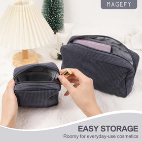 Détails des poches intérieures de la trousse MAGEFY
