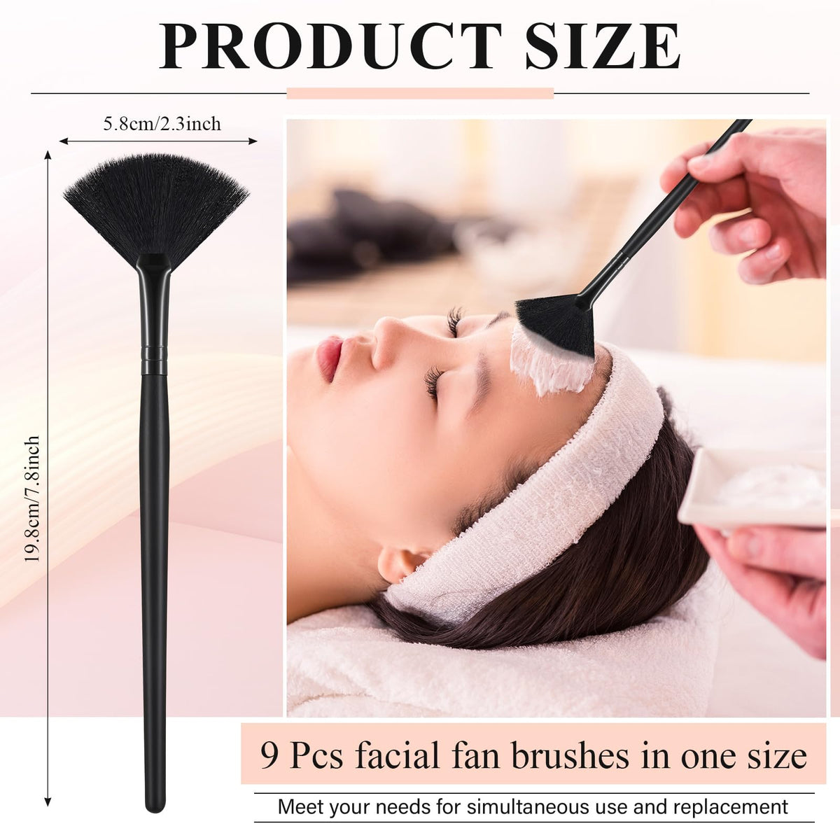 Détails des poils doux des pinceaux Maitys pour un maquillage confortable