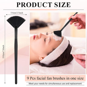 Détails des poils doux des pinceaux Maitys pour un maquillage confortable
