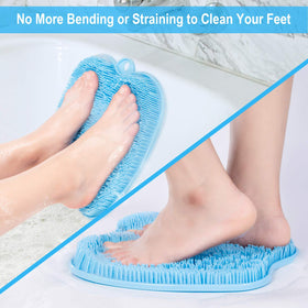 Détails des poils flexibles du tapis de douche BESKAR
