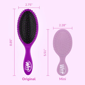Détails des poils IntelliFlex de la brosse Wet Brush