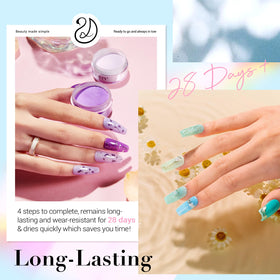 Détails des poudres à ongles AZUREBEAUTY de 10ml