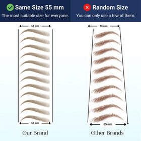 Détails des stickers sourcils waterproof Bliss and Beyond