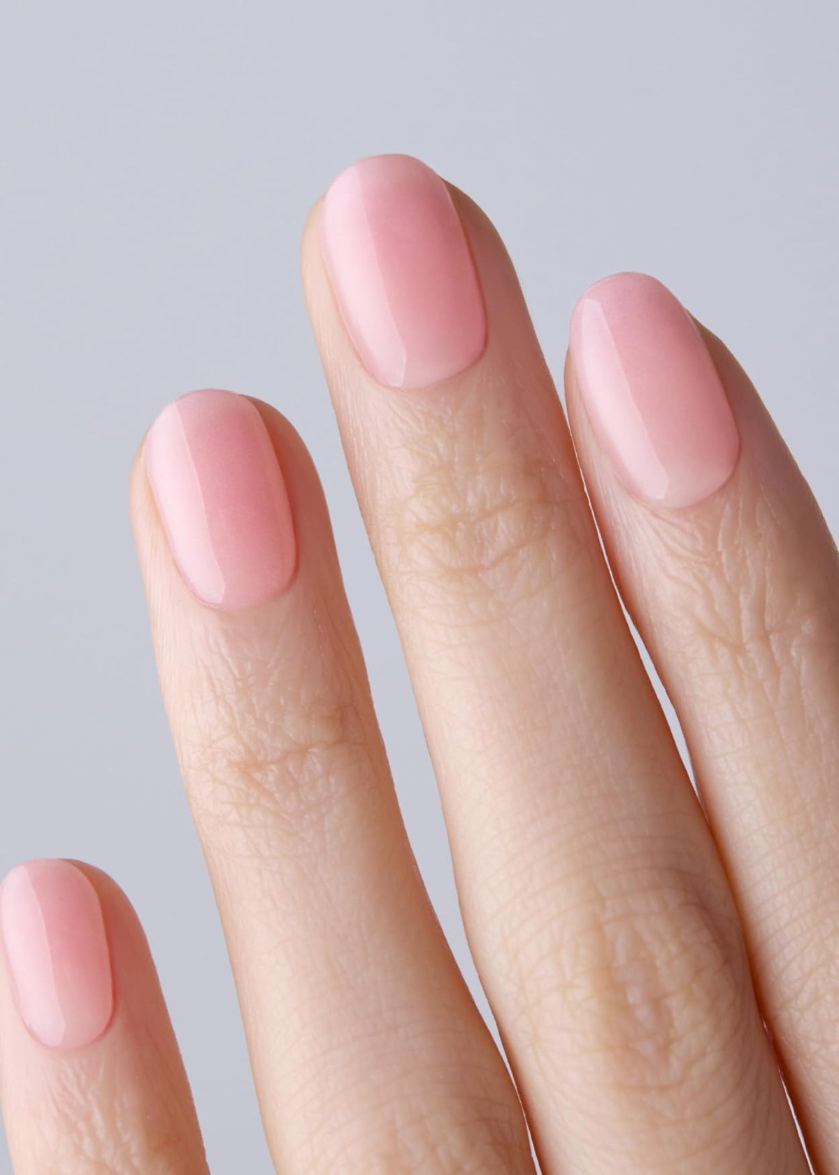 Détails des strips de vernis à ongles ohora en rose