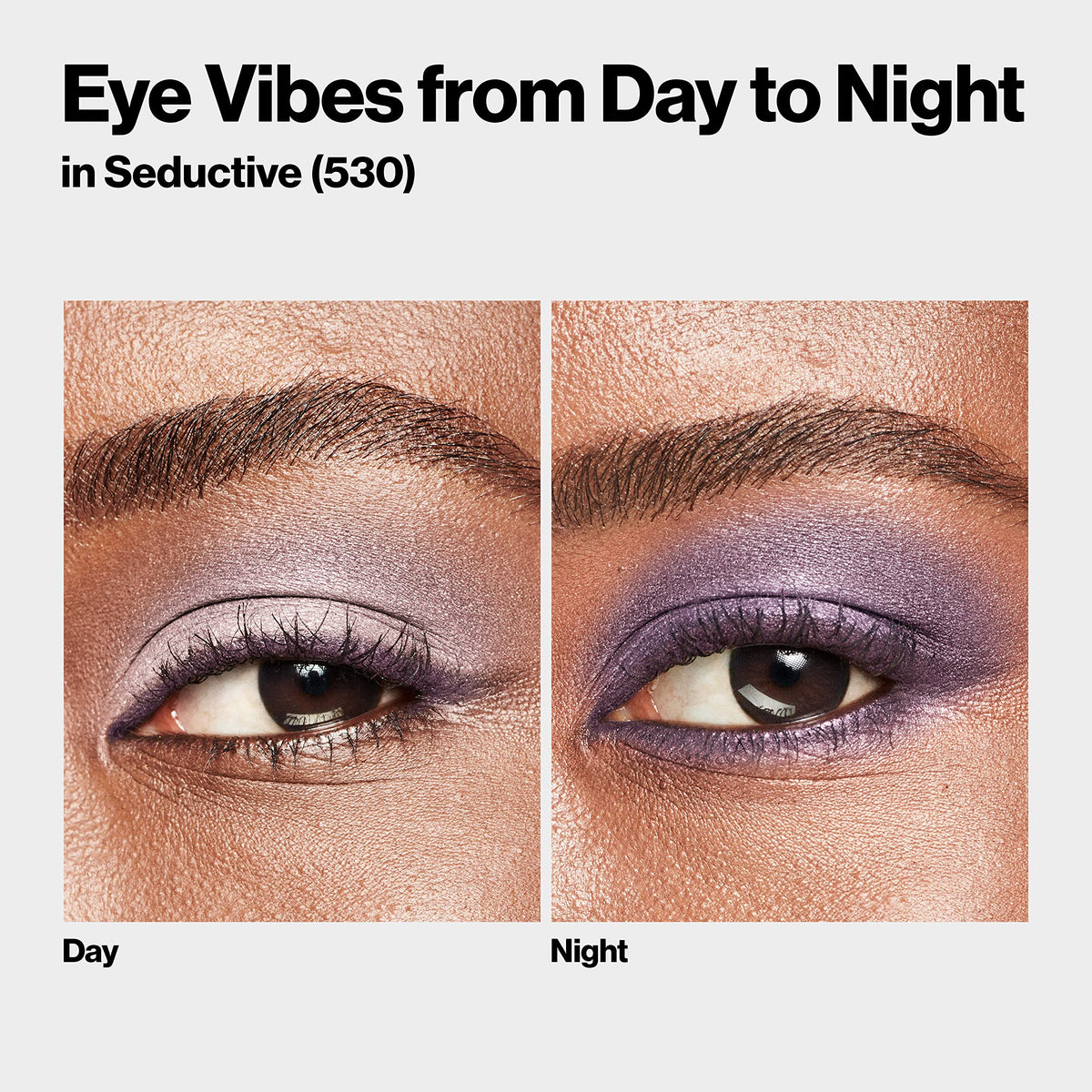 Détails des teintes de la palette REVLON 530 Seductive