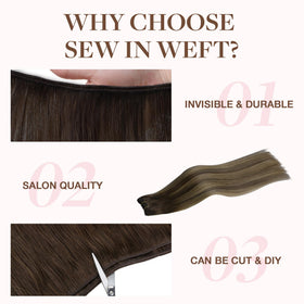Détails des trames des extensions capillaires GOO GOO