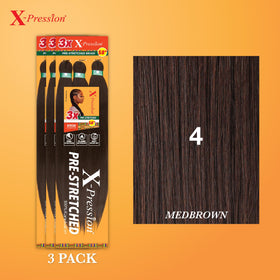 Détails des tresses Sensationnel X-Pression avec texture yaki