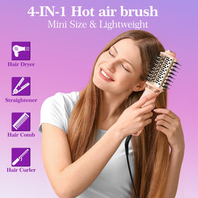 Détails du baril céramique de la brosse sèche-cheveux Voseki