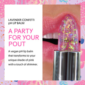 Détails du Baume à Lèvres Confetti Winky Lux avec éclats