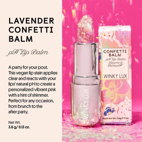Détails du baume à lèvres Winky Lux avec brillance et couleur personnalisée