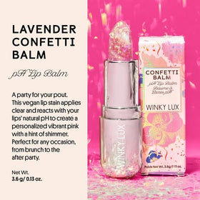 Détails du baume à lèvres Winky Lux avec brillance et couleur personnalisée