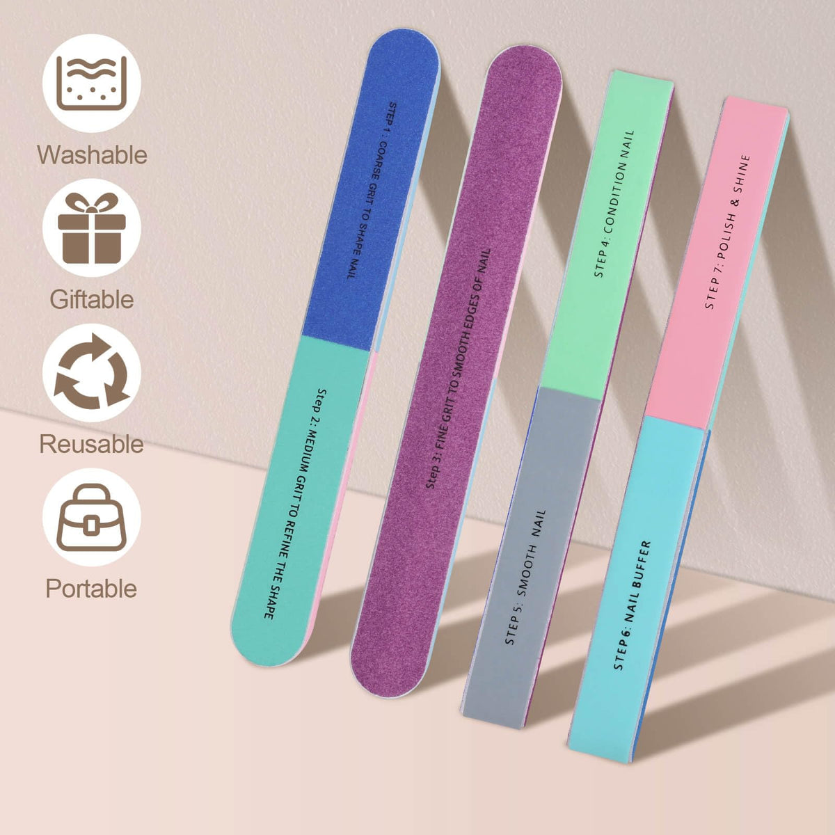 Détails du Bloc à Ongles IFUNSON avec numéros
