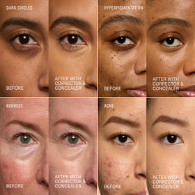Détails du Bobbi Brown Correcteur de Teint Hydratant sur fond blanc