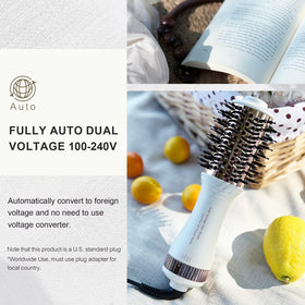 Détails du cordon rotatif à 360° de la brosse à cheveux Olaermoso