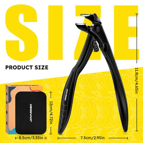 Détails du coupe-ongles Jovareneo avec coupe propre