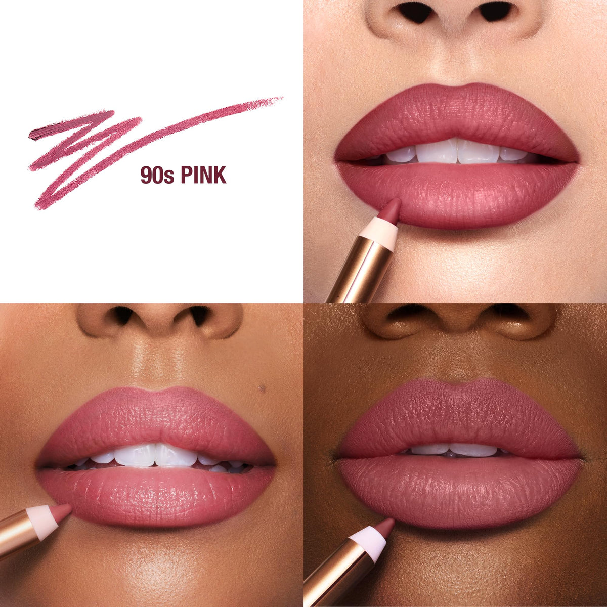 Détails du crayon à lèvres Lip Cheat Charlotte Tilbury avec texture veloutée