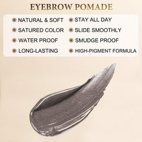 Détails du crayon à sourcils LAVONE de couleur brun doux