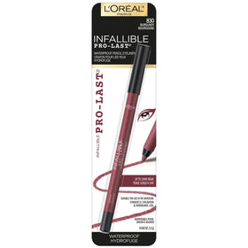 Détails du crayon eyeliner L'Oreal Paris avec une pointe aiguisée