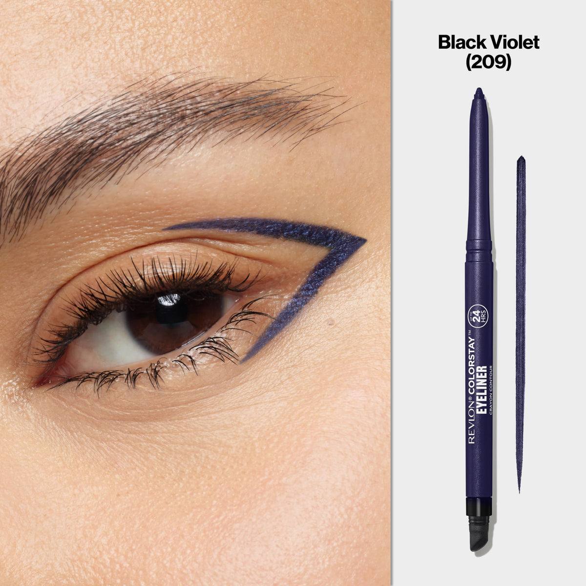 Détails du crayon eyeliner REVLON avec taille-crayon intégré