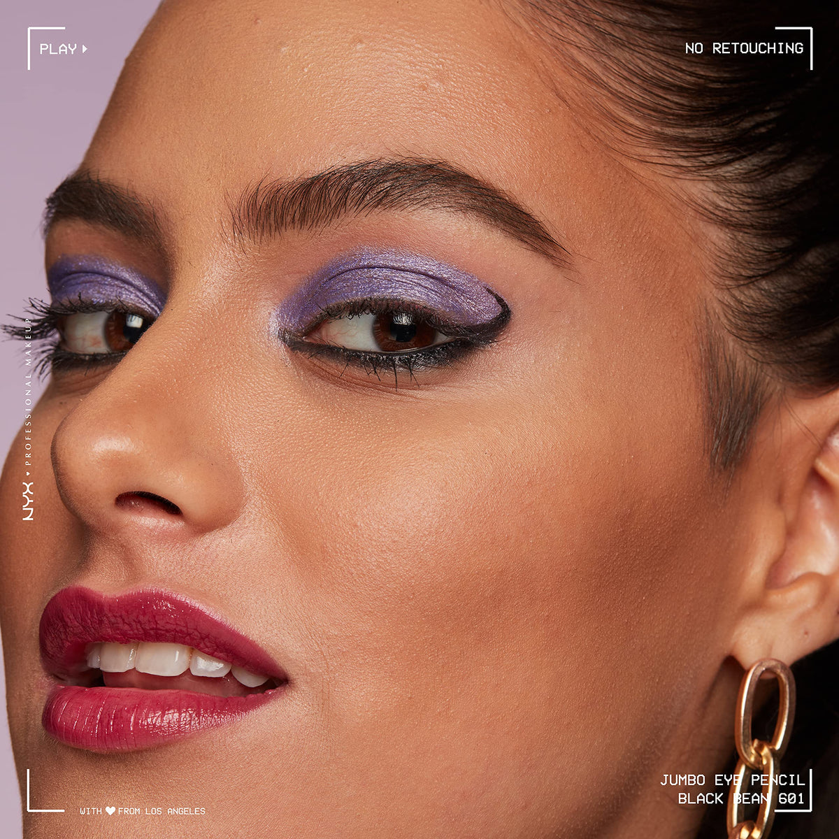 Détails du crayon Jumbo Yeux NYX avec étiquette