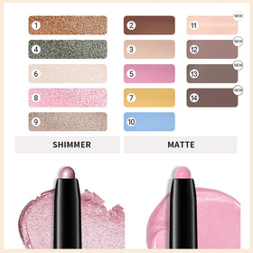 Détails du crayon ombre à paupières Erinde avec son bout crémeux
