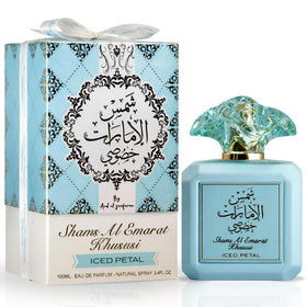 Détails du flacon d'Eau de Parfum Shams Al Emarat 100ml