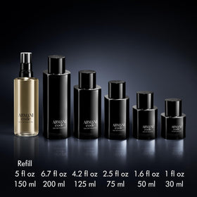 Détails du flacon d'Eau de Toilette Armani Beauty Code 125ml