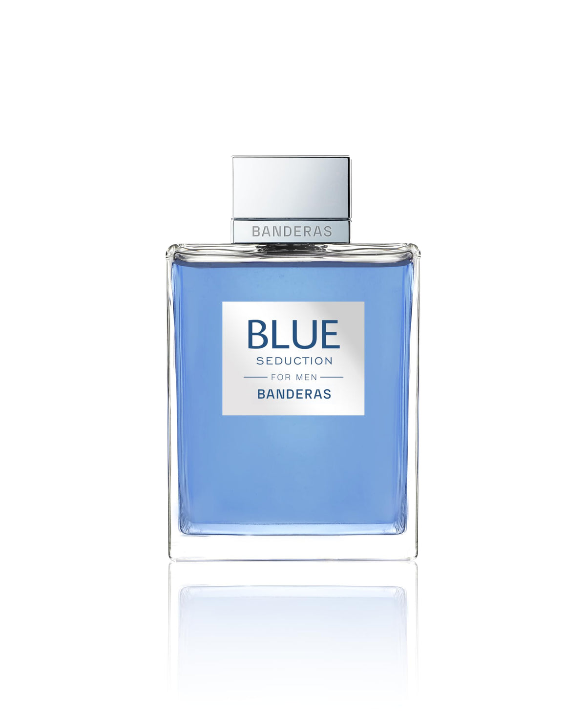 Détails du flacon d'Eau de Toilette Blue Seduction Antonio Banderas